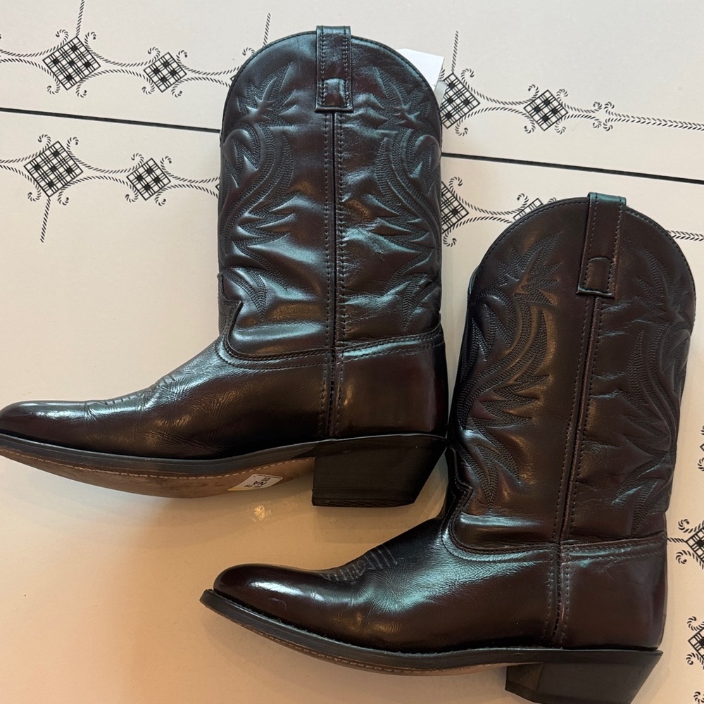 Laredo Dark Brown Western Boots